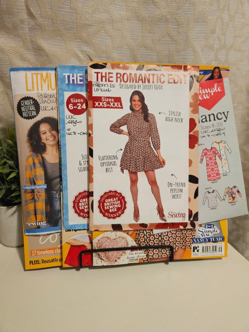 UK Sewing Magazines With Patterns